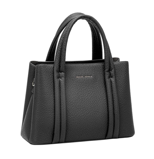 Дамска елегантна чанта черна 7059-1 David Jones