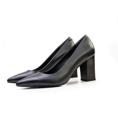Дамски елегантни обувки черни 36-100-817
