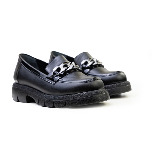 Дамски ежедневни обувки черни 10-160-01-301