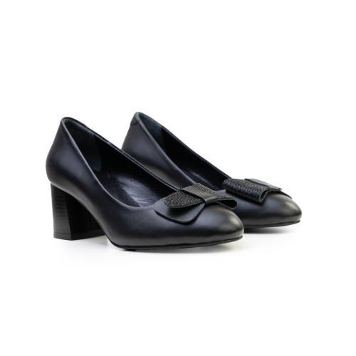 Дамски елегантни обувки черни 201-100-817