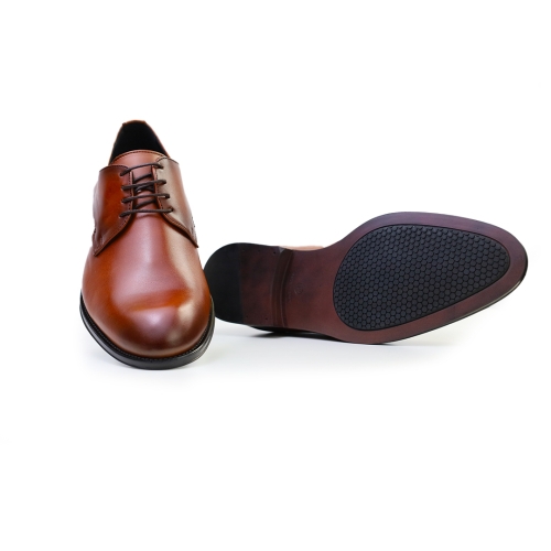 Мъжки елегантни обувки кафяви 1200 Baerchi