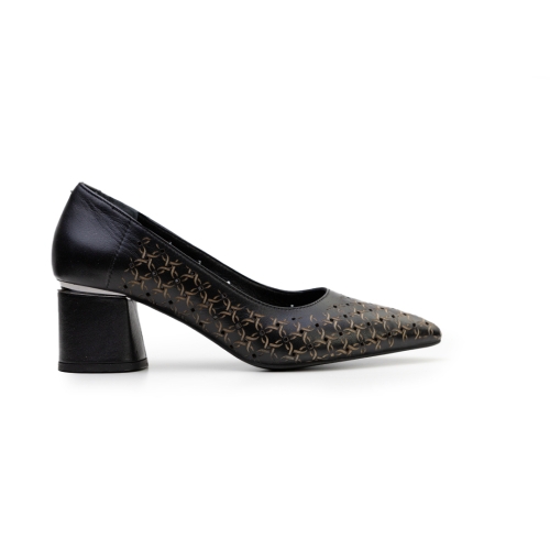 Дамски елегантни обувки черни 845-100