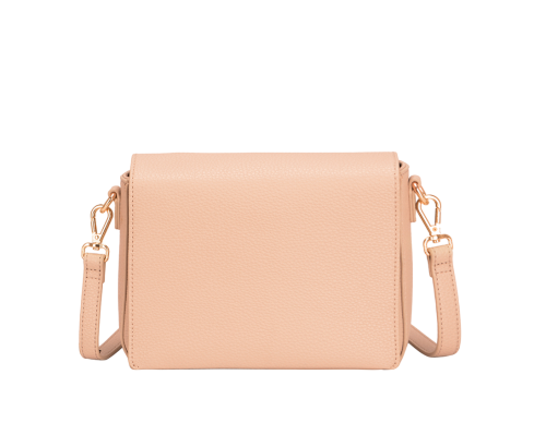 Дамска чанта през рамо розова CM6990 David Jones