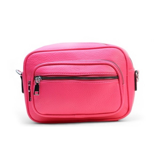 Дамска чанта през рамо розова 28587