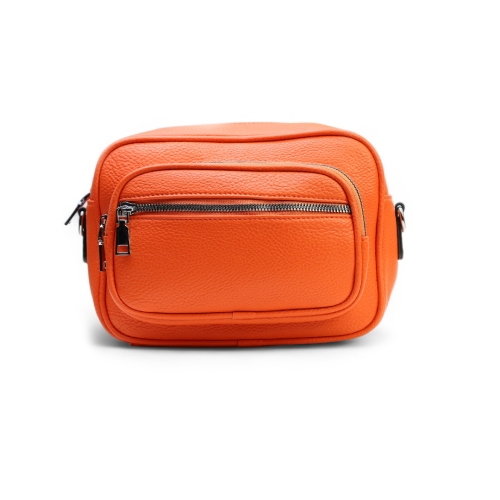 Дамска чанта през рамо оранж 28587