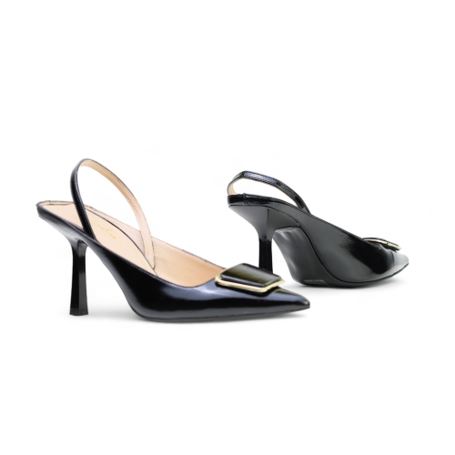Дамски елегантни обувки черни 259-36 Angelina Ricci