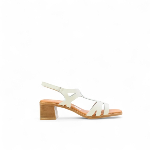 Дамски ежедневни сандали от естествена кожа бежови 5615 Oh My Sandals