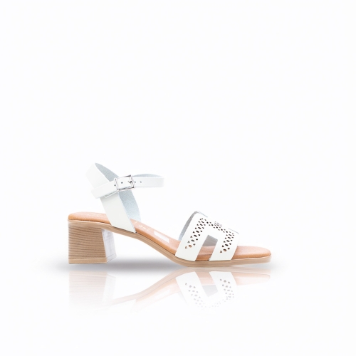 Дамски ежедневни сандали от естествена кожа бежови 5757 Oh My Sandals