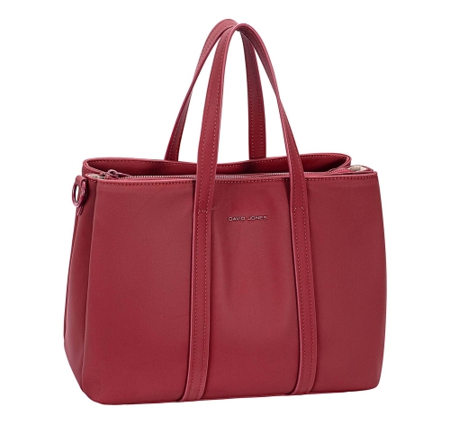 Дамска ежедневна чанта червена CM7738 David Jones