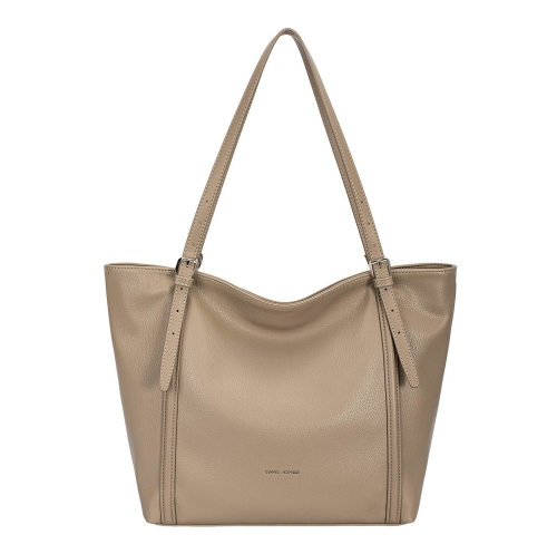 Дамска ежедневна чанта тауп CM7757 David Jones