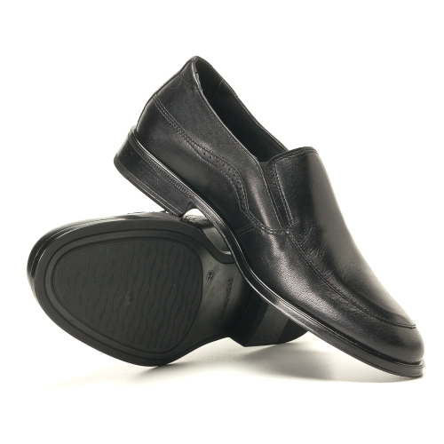 Мъжки елегантни обувки черни 2102 Baerchi