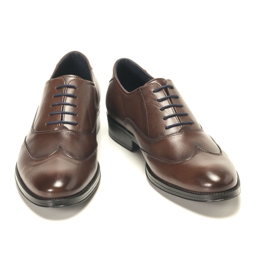 Мъжки елегантни обувки кафяви 2754 Baerchi