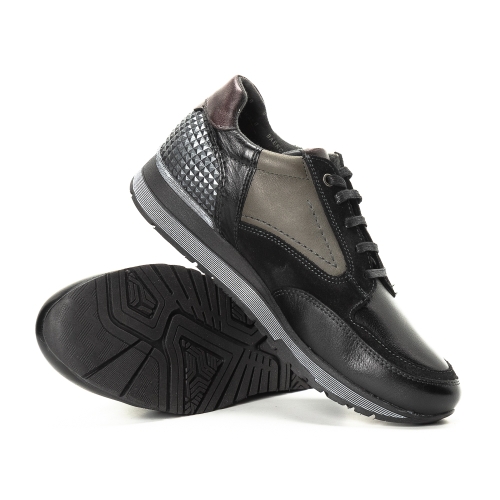 Мъжки спортни обувки черни 5093