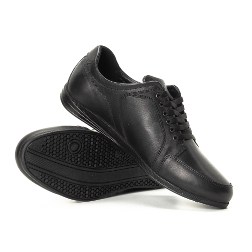 Мъжки спортни обувки черни 2028/30987