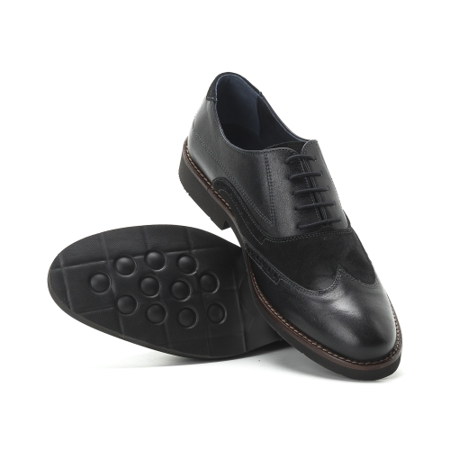 Мъжки ежедневни обувки черни 4033 LISO Baerchi