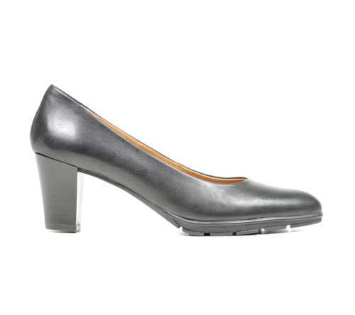 Дамски елегантни обувки на ток черни 141/653 GS