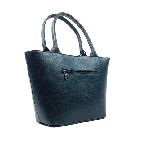Дамска елегантна чанта в комбинация от цветове 2564